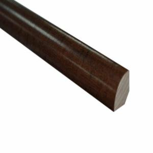 Millstead Antiqued Maple Cacao 3/4 in. Thick x 3/4 in. Wide x 78 in. Length Hardwood Quarter Round Molding