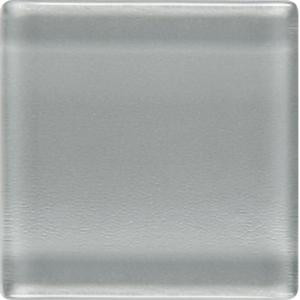 Daltile Isis Pewter Gray 12 in. x 12 in. x 3mm Glass Mesh-Mounted Mosaic Wall Tile (20 sq. ft. / case)