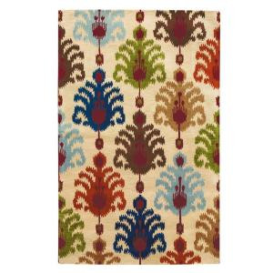 Home Decorators Collection Ikat Multi 2 ft. 6 in. x 4 ft. 6 in. Accent Rug
