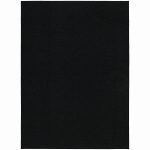 Garland Rug Town Square Black 7 ft. 6 in. x 9 ft. 6 in. Area Rug