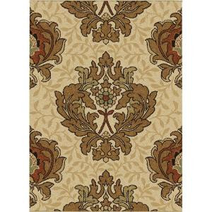 Orian Rugs Harrison Bisque 7 ft. 10 in. x 10 ft. 10 in. Area Rug