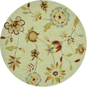 Loloi Rugs Summerton Life Style Collection Beige 3 ft. Round Area Rug