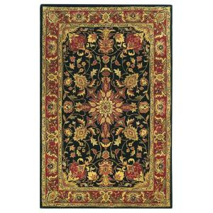Home Decorators Collection ChamberlaIn Black 8 ft. x 11 ft. Area Rug