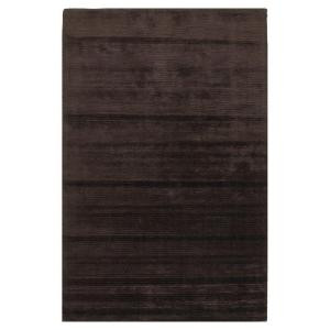 Kas Rugs Solid Texture Mocha 5 ft. x 8 ft. Area Rug
