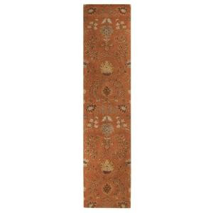 Home Decorators Collection Baroness Orange Spice 2 ft. 3 in. x 10 ft. Runner