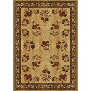 United Weavers Vivaldi Gold 5 ft. 7 in. x 7 ft. 10 in. Transitional Area Rug