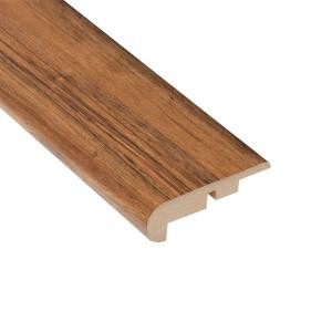 Home Legend Vancouver Walnut 11.13 mm Thick x 2-1/4 in. Wide x 94 in. Length Laminate Stair Nose Molding
