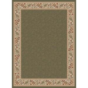 Tayse Rugs Sensation Green 5 ft. 3 in. x 7 ft. 3 in. Traditional Area Rug