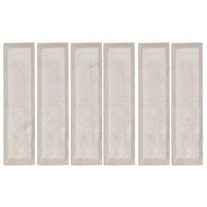 Jeffrey Court 16 in. x 4 in. Creama Beveled Marble Wall Tile (10.56 sq. ft. / case)