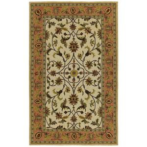 Kaleen Home & Porch Chatham County Ivory 2 ft. x 3 ft Area Rug