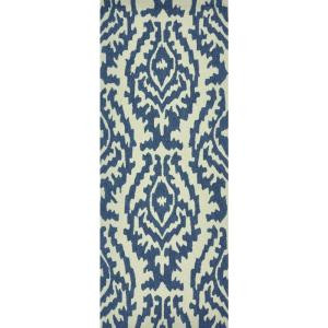 Loloi Rugs Summerton Life Style Collection Ivory Denim 2 ft. x 5 ft. Runner
