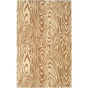 Martha Stewart Living Layered Faux Bois Sequoia 9 ft. x 12 ft. Area Rug