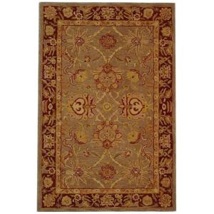 Safavieh Anatolia Grey and Red 9 ft. 6 in. x 13 ft. 6 in. Area Rug