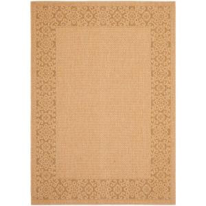 Safavieh Courtyard Natural/Gold 8 ft. x 11 ft. Area Rug