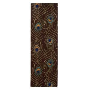 Home Decorators Collection Plume Multi 2 ft. 6 in. x 8 ft. Runner