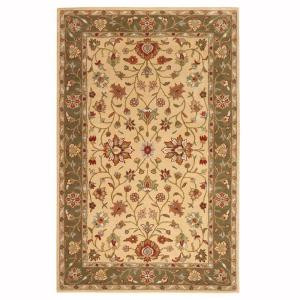 Home Decorators Collection Warwick Gold and Green 9 ft. x 13 ft. Area Rug