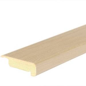 Mohawk Almond 19.05 in. Thick x 2.5 in. Width x 94 in. Length Stairnose Laminate Molding