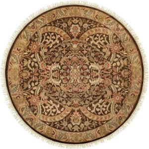 Artistic Weavers Stratham Brown 8 ft. Round Area Rug
