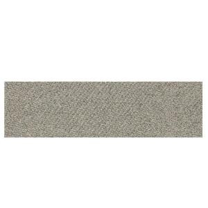 Daltile Identity Metro Taupe Fabric 4 in. x 12 in. Porcelain Bullnose Floor and Wall Tile