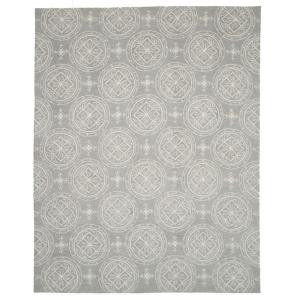 Loloi Rugs Summerton Life Style Collection Grey Ivory 7 ft. 6 in. x 9 ft. 6 in. Area Rug