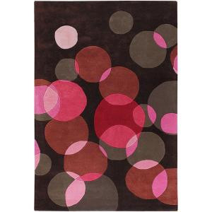 Chandra Avalisa Pale Red 5 ft. x 7 ft. 6 in. Indoor Area Rug