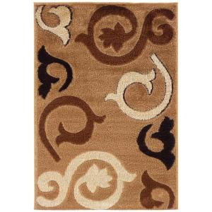 United Weavers Brant Wheat 6 ft. 7 in. x 9 ft. 10 in. Area Rug