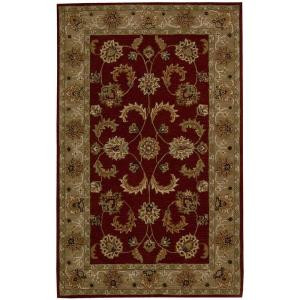 Nourison India House Red 5 ft. x 8 ft. Area Rug