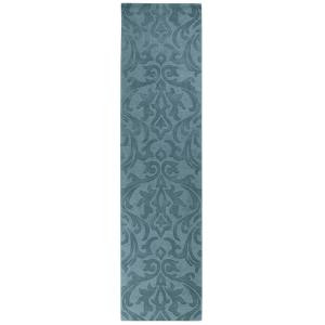 Home Decorators Collection Maria Light Blue 2 ft. 9 in. x 14 ft. Runner