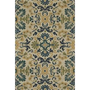Loloi Rugs Fairfield Life Style Collection Blue Teal 7 ft. 6 in. x 9 ft. 6 in. Area Rug