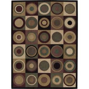 Nourison Parallels Multicolor 7 ft. 9 in. x 10 ft. 10 in. Area Rug