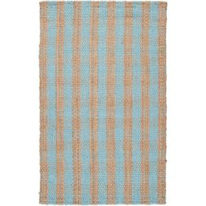 Surya Country Living Pale Blue 3 ft. 6 in. x 5 ft. 6 in. Area Rug