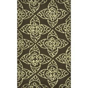 Loloi Rugs Summerton Life Style Collection Brown Ivory 2 ft. 3 in. x 3 ft. 9 in. Accent Rug
