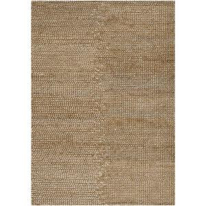 Chandra Natural Ivory/Brown 5 ft. x 7 ft. 6 in. Indoor Area Rug