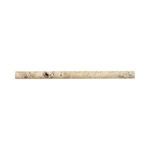 Jeffrey Court Toscano Dome 1 in. x 12 in. Travertine Wall and Trim