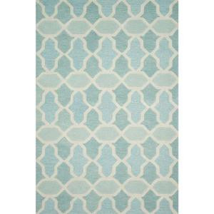 Loloi Rugs Weston Lifestyle Collection Aqua 5 ft. x 7 ft. 6 in. Area Rug