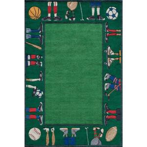 Momeni Caprice Collection Grass 3 ft. x 5 ft. Area Rug