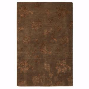 Home Decorators Collection Lancaster Dark Brown 9 ft. 6 in. x 13 ft. 9 in. Area Rug