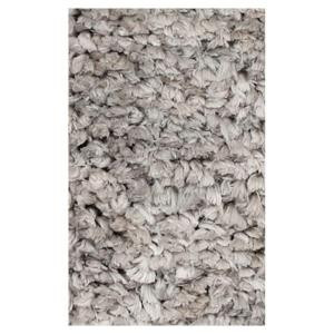 Kas Rugs Stocky Shag Grey 7 ft. 6 in. x 9 ft. 6 in. Area Rug