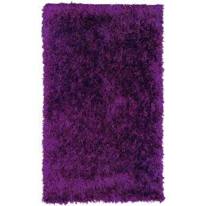 Lanart Electric Ave Purple 5 ft. x 7 ft. 6 in. Area Rug