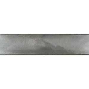 Daltile Urban Metals Stainless 1-1/2 in. x 12 in. Metal Liner Wall Tile