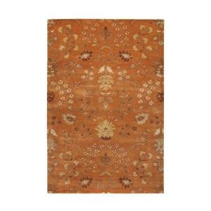 Home Decorators Collection Baroness Orange Spice 2 ft. x 3 ft. Area Rug