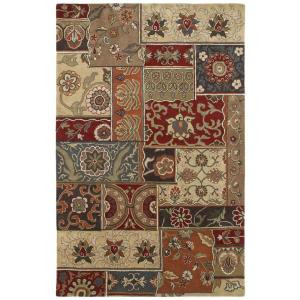 Kaleen Mystic Aral Charcoal 3 ft. 6 in. x 5 ft. 3 in. Area Rug