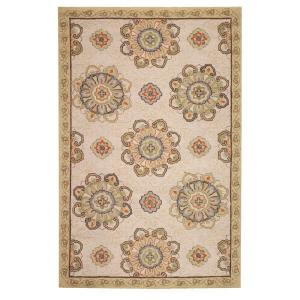 Home Decorators Collection Bianca Beige 2 ft. 6 in. x 4 ft. Area Rug
