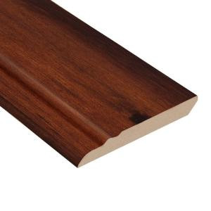 Home Legend High Gloss Distressed Maple Sevilla 12.7 mm Thick x 3-13/16 in. Wide x 94 in. Length Laminate Wall Base Molding