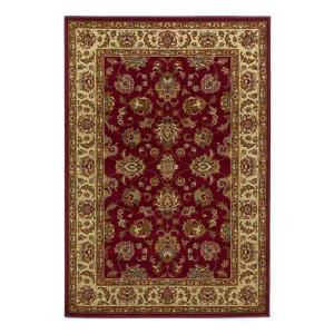 Kas Rugs Imperial Traditions Red 5 ft. 3 in. x 7 ft. 7 in. Area Rug
