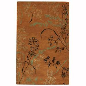 Home Decorators Collection Pacific Terra Cotta 5 ft. 3 in. x 8 ft. 3 in. Area Rug
