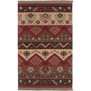 Artistic Weavers Megan Red 8 Red ft. x 11 ft. Area Rug