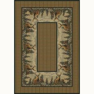 United Weavers Standing Proud 5 ft. 3 in. x 7 ft. 6 in. Contemporary Lodge Area Rug
