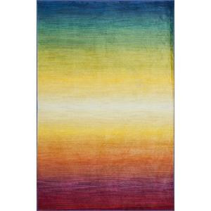 Loloi Rugs Lyon Lifestyle Collection Rainbow 5 ft. 2 in. x 7 ft. 7 in. Area Rug