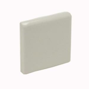 U.S. Ceramic Tile Bright Bone 2 in. x 2 in. Ceramic Surface Bullnose Corner Wall Tile